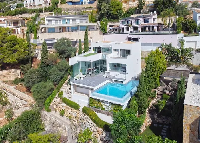 Peaceful Oasis In Javea Villa With Sea Views And Pool